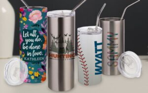 sublimated steel cans